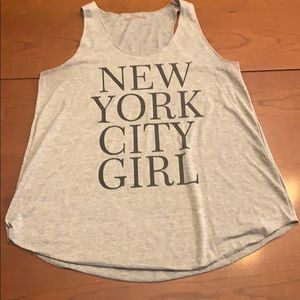 🎾New York City girl tank top /muscle shirt